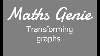 Transforming Graphs [upl. by Alicirp]