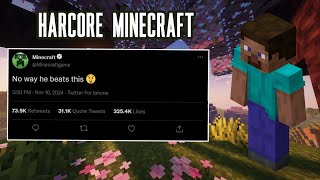 Minecraft is sooo hard  Minecraft Hardcore [upl. by Mozza503]