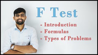 F test Introduction amp Formulas  Statistics  Engineering Maths 4  Lec 3 [upl. by Nylrats]