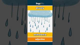 🇬🇧🇸🇰 drizzly  mrholenie  vocabulary builder  learn English  naučme sa anglicky [upl. by Sum]