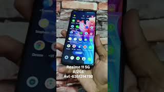 Realme 11 5G 8256 mobile sales box charger bill available mobile number 6381314780 [upl. by Gussy]