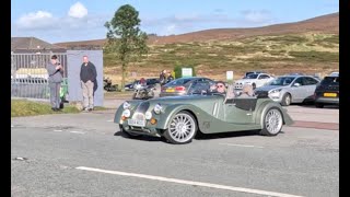 Morgan Plus Six Horseshoe Pass to Llangollen Scenic Run 2024 [upl. by Waldos]