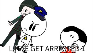 LJTVE GETS ARRESTED 1 destroying mcdonald ftGelegampNew Hard [upl. by Tarttan]