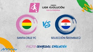 HIGHLIGHTS  Santa Cruz FC 31 Selección Ñeembucú  Sub14 Femenina  Fiesta CONMEBOL Evolución 2024 [upl. by Aljan]