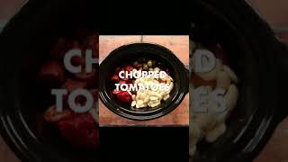 Slow Cooker Chicken amp Chorizo slowcooker chicken chorizo food cooking recipe shorts [upl. by Nosreme]