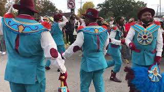 Dumaine St Gang ft Young Rollers 2023 Second Line in New Orleans [upl. by Beane103]