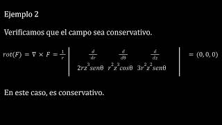 Cálculo de integrales de línea en coordenadas polares cilíndricas y esféricas [upl. by Prem]