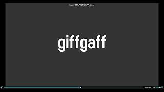 giffgaff Voicemail GoAnimate [upl. by Assennej]