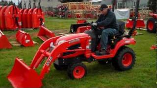 Kubota BXSeries Loader Installation [upl. by Etnaid]