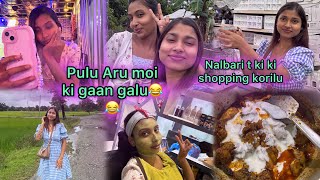 Nalbari t moi sopping kori Kio bhal pausmritivlogssunu9340 [upl. by Truelove]