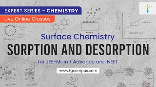 Sorption and Desorption  Surface Chemistry  Chemistry  TG Campus [upl. by Wolfie]