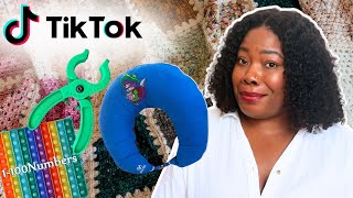 Testing VIRAL TikTok Crochet Gadgets STITCH OR DITCH [upl. by Arodnap]