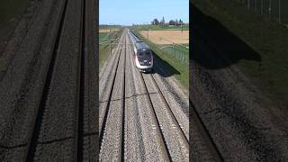 TGV at full speed  France [upl. by Mairhpe]