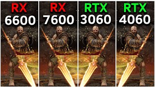 RX 6600 vs RTX 3060 vs RX 7600 vs RTX 4060  Test in 17 Games at 1080p  RYZEN 7 5700X3D  2024 [upl. by Jaeger]