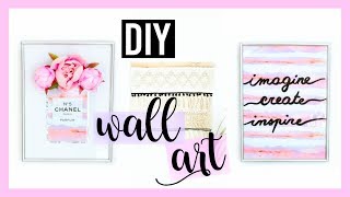 DIY Deco Murale  Wall Decor  Wall Art 2 français [upl. by Neelasor]