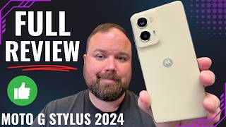 Moto G Stylus 2024 Full Review Great Stylus Phone for 399 [upl. by Eleets545]