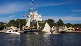 Mystic Seaport Connecticut USA  Unravel Travel TV [upl. by Gutow]