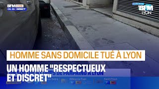 Lyon un homme sans domicile tué à coup de parpaing [upl. by Gnek]