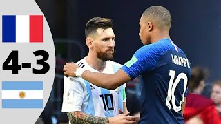 France vs Argentina 43  World Cup Highlights and Goals [upl. by Assiram]