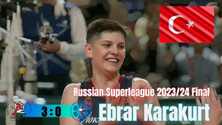 Russian Superleague 202324 Final R3 Lokomotiv kaliningrad vs DinamoAk Bars Ebrar Karakurt [upl. by Enileoj218]