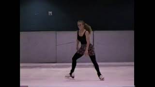 Tonya Harding Practice 1996 [upl. by Martreb]