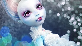 Water Fairy ✨ Special Collab w NerdECrafter  Custom MH Doll Repaint  Mozekyto 7 [upl. by Ilaw]