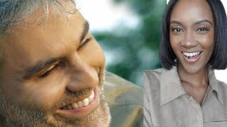 FIRST TIME REACTING TO  ANDREA BOCELLI quotVIVO PER LEIquot REACTION [upl. by Franciska]