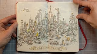 Moleskine sketchbook 36 [upl. by Mccreery73]