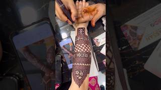 Bridal mehndi  ✨🫶🏻 signature work hassanmehndiexpert mehndi [upl. by Rosaline]