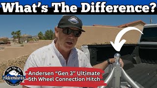 The NEW Andersen quotGEN 3quot Ultimate 5th Wheel Connection Hitch  Short Bed Towing [upl. by Eetnom]