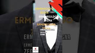 How to Pronounce Ermenegildo Zegna howtopronounce italy zegna shorts [upl. by Legna]