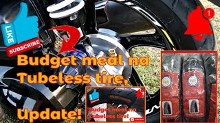 R8 TUBELESS TIRE REVIEW UPDATE MONTHS INSTALLED  MIO I 125 M3  MrDocz [upl. by Croydon64]