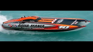 G3 RACING AQUAMANIA MYSTIC C5000 RC CATAMARAN this boat is 45 feet long [upl. by Lemmueu984]