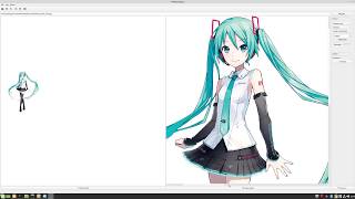 waifu2xqtgui Preview  waifu2x upscaler GUI for GNULinux [upl. by Eppesuig937]