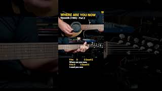 Where Are You Now  Nazareth 1983  Easy Guitar Chords Tutorial with Lyrics Part 2 SHORTS REELS [upl. by Nacul]