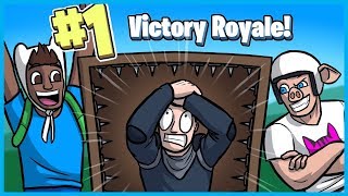 Trapping NOOBS for VICTORY ROYALES in Fortnite Battle Royale Fortnite Funny Moments [upl. by Arzed604]