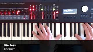 Pie Jesu  Andrew Lloyd Webber  Piano Cover [upl. by Smoot]