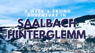 A week’s skiing in Saalbach Hinterglemm Austria [upl. by Olleina]