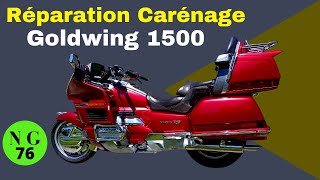 Goldwing 1500 Réparer Un Carénage Moto [upl. by Son621]