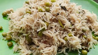 Pattani Pulao Recipe in Tamil Peas Pulao RecipeMater Pulao Recipe Pattani Briyani Recipe [upl. by Adala]