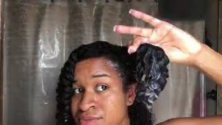 How to Detangle Natural Hair with Tree Naturals Conditioner Bar [upl. by Yelsek]