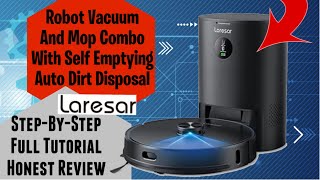 Laresar L6 Pro Robot Vacuum with SelfEmptying Clean Base Mop  Honest Testing Review [upl. by Torrell]