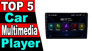 TOP 5 Best Car Multimedia Player Review 2024 [upl. by Nosreg]