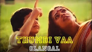 Thumbi Vaa Thumbakudathin  Olangal 1982  Video Song  Ilayaraja  Janaki  Remastered [upl. by Earazed]