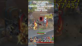 Fury warrior Raging blows rotation Pt3 The war within furywarrior thewarwithin talents [upl. by Eiramyma553]