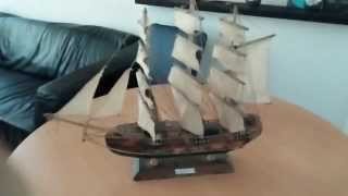 Fragata siglo XVIII spanish model ship boat [upl. by Edelsten611]