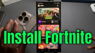 How to install fortnite on android and iphone 2024 UPDATED [upl. by Dukey]