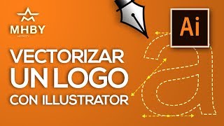 Como Vectorizar un LOGO en ILLUSTRATOR cc 2018  Ai Parte 3 [upl. by Clemen]