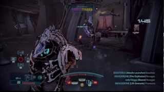 Best Krogan Sentinel Build Ever Platinum Gameplay Mass Effect 3 [upl. by Azaria]