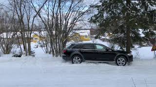 Audi A6 Allroad 30Tdi 2015 in deep powder snow [upl. by Eward]